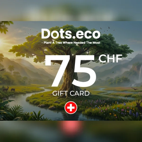 Dots.eco - Plant A Tree Where Needed The Most Gift Card 75 CHF Key - SWITZERLAND