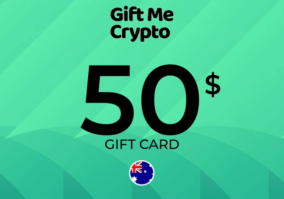 Gift Me Crypto Gift Card 50 AUD 