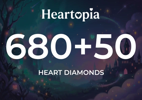 Heartopia - 680+50 Heart Diamonds