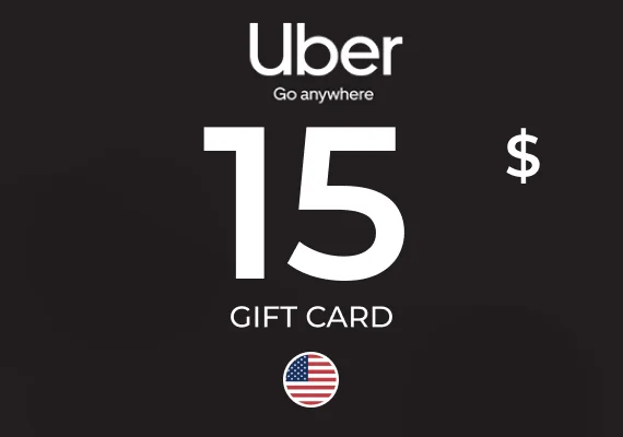 Uber Rides Gift Card 15 USD