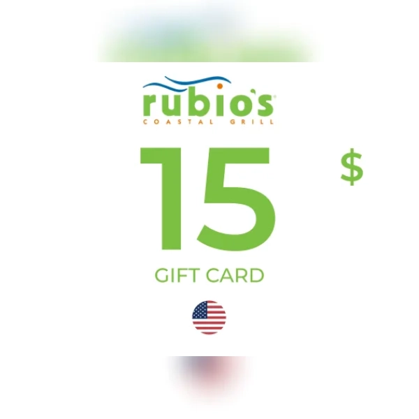 Rubio’s Coastal Grill Gift Card 15 USD Key - UNITED STATES