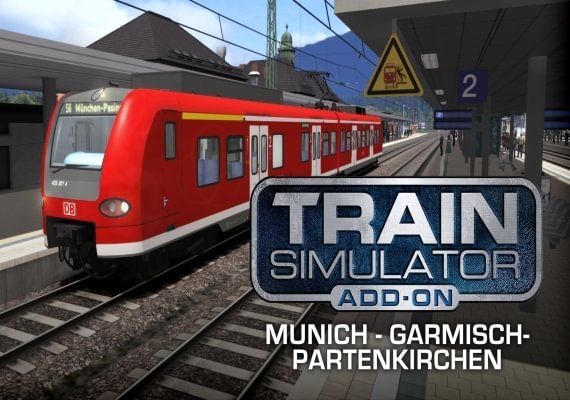 Train Simulator: Munich - Garmisch-Partenkirchen Route (DLC) (PC) Train Simulator: Munich - Garmisch-Partenkirchen Route (DLC) (PC)