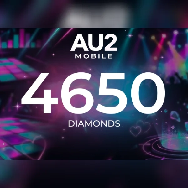 AU2 Mobile - 4650 Diamonds Direct Top-Up - GLOBAL