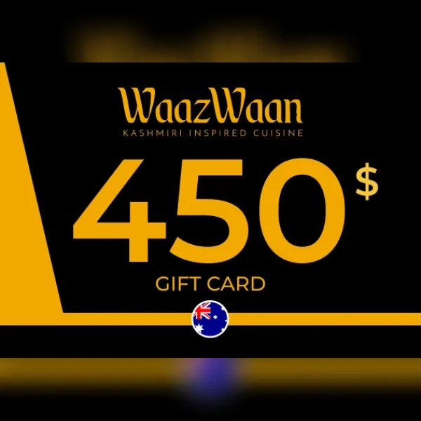 WaazWaan Gift Card 450 AUD Key - AUSTRALIA
