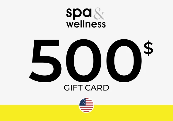 Spa & Wellness by Spa Week Gift Card 500 USD