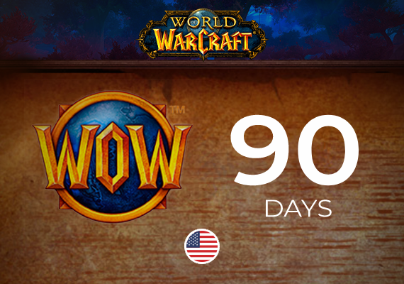 World of Warcraft 90-days time card World of Warcraft 90-days time card