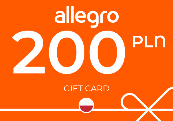 Allegro Gift Card 200 PLN (PL) Allegro Gift Card 200 PLN (PL)