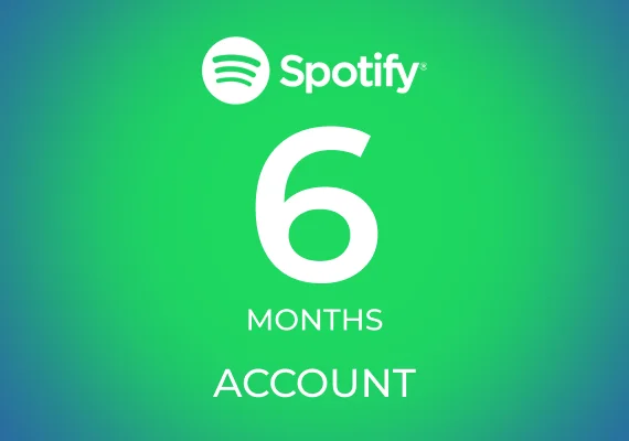 Spotify Premium 6 Months ACCOUNT - GLOBAL