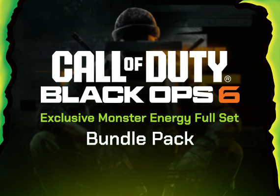 Call of Duty: Black Ops 6 - Exclusive Monster Energy Full Set Bundle Pack (DLC) Official website Key - GLOBAL (DLC) (PC / PS4 / PS5 / Xbox One / Xbox Series X|S) Call of Duty: Black Ops 6 - Exclusive Monster Energy Full Set Bundle Pack (DLC) Official website Key - GLOBAL (DLC) (PC / PS4 / PS5 / Xbox One / Xbox Series X|S)