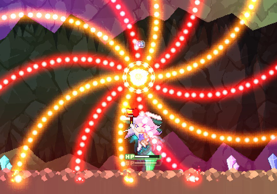Though Erina is a rabbit-turned-human, she can pull off some impressive moves. Though Erina is a rabbit-turned-human, she can pull off some impressive moves.