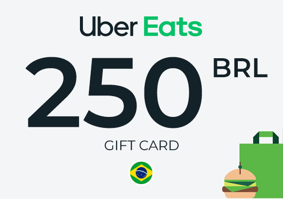 Uber Eats Gift Card 250 BRL