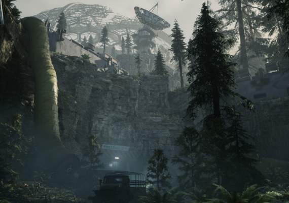 Uncover deserted facilities hidden within a vibrant wilderness abundant with ancient creatures. Uncover deserted facilities hidden within a vibrant wilderness abundant with ancient creatures.