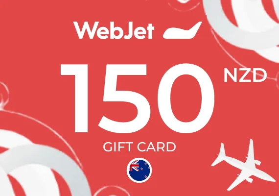 Webjet Gift Card 150 NZD
