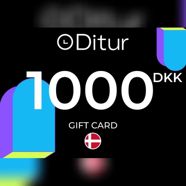 Ditur.dk Gift Card 1000 DKK Key – DENMARK