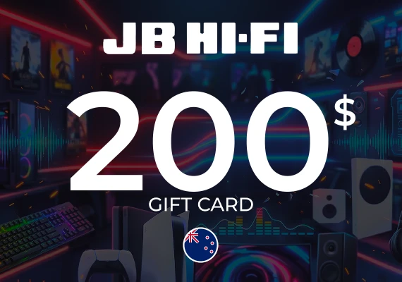 JB Hi-Fi Gift Card 200 NZD