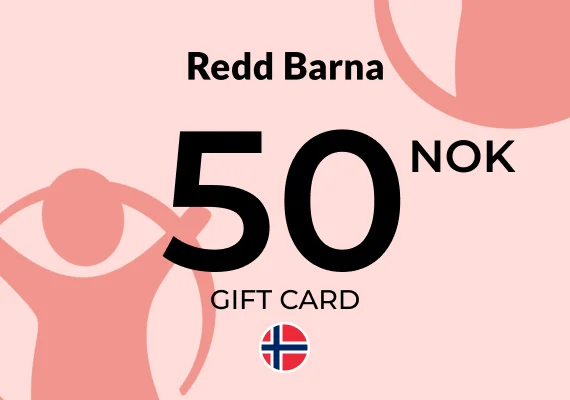 Redd Barna Donation Gift Card 50 NOK