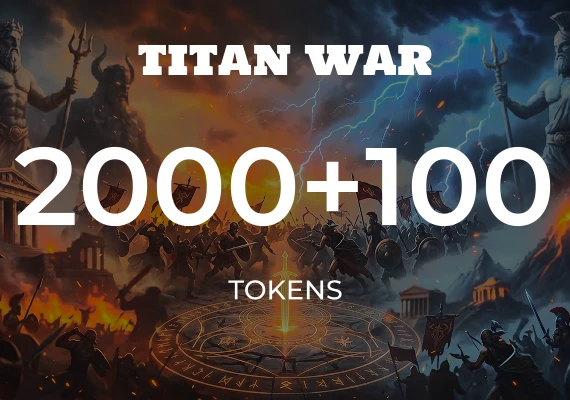 Titan War - 2000 +100 Tokens 