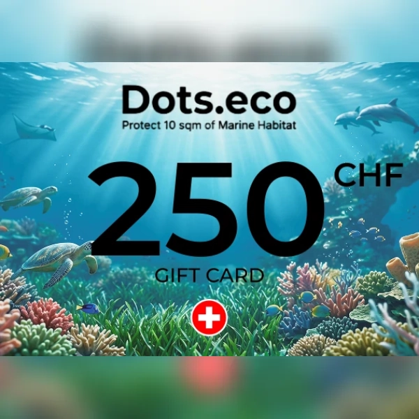 Dots.eco - Protect 10 sqm of Marine Habitat Gift Card 250 CHF Key - SWITZERLAND