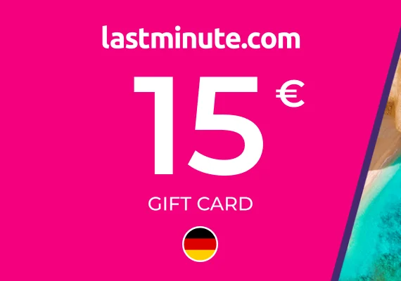 lastminute.com Travel Gift Card 15 EUR Key - GERMANY