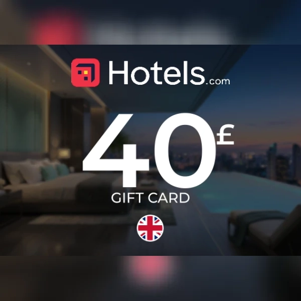 Hotels.com Gift Card 40 Gbp Key - United Kingdom