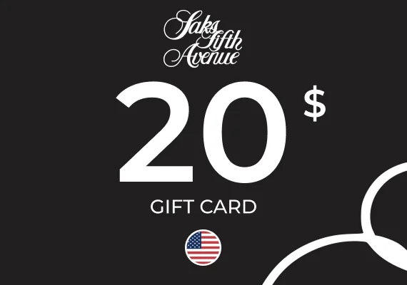 Saks OFF 5th Gift Card 20 USD