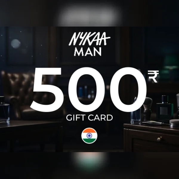 Men's Nykaa Man Gift Card 500 Inr Key - India