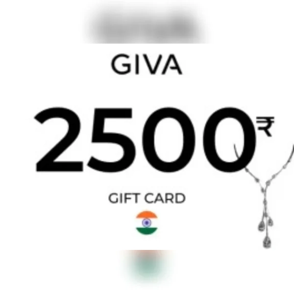 GIVA Gift Card 2500 INR Key - INDIA