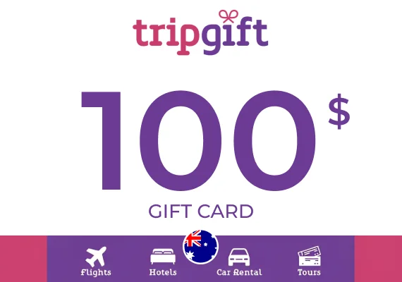TripGift Gift Card 100 AUD