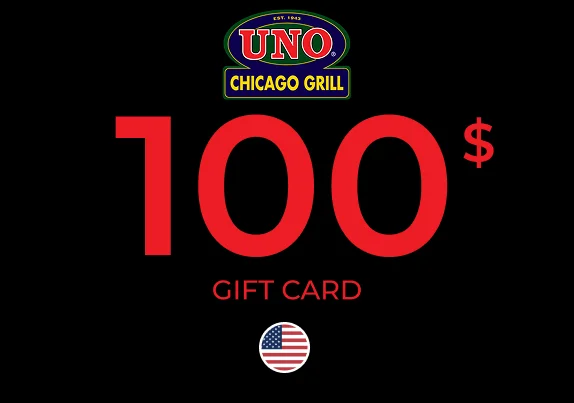 Uno Chicago Grill Gift Card 100 USD