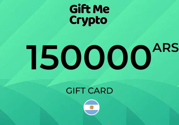 Gift Me Crypto Gift Card 150000 ARS